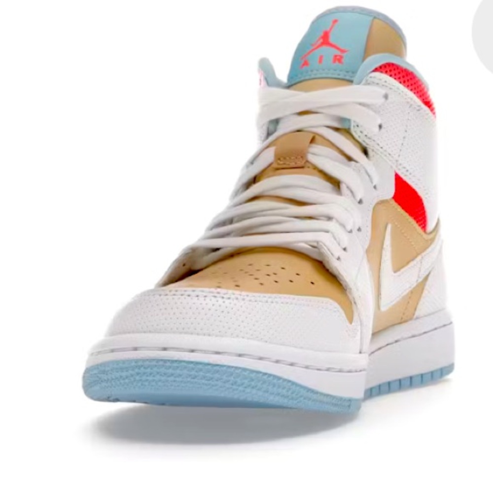 Multicolor High-Top Sneakers
